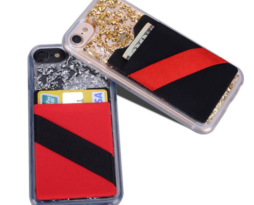 ebrain phone wallet 53 495x400 - Custom Dual Pocket RFID Custom Cell Phone Wallet