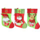 country christmas 80x80 - Promotional Cute Wool Christmas Stockings
