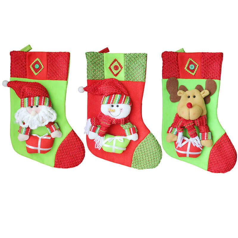 country christmas - Promotional Cute Wool Christmas Stockings