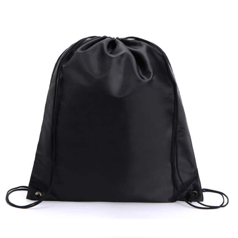 ebrain Drawstring Backpack Bag 18 - Two-Tone Custom Drawstring Backpack with Zipper