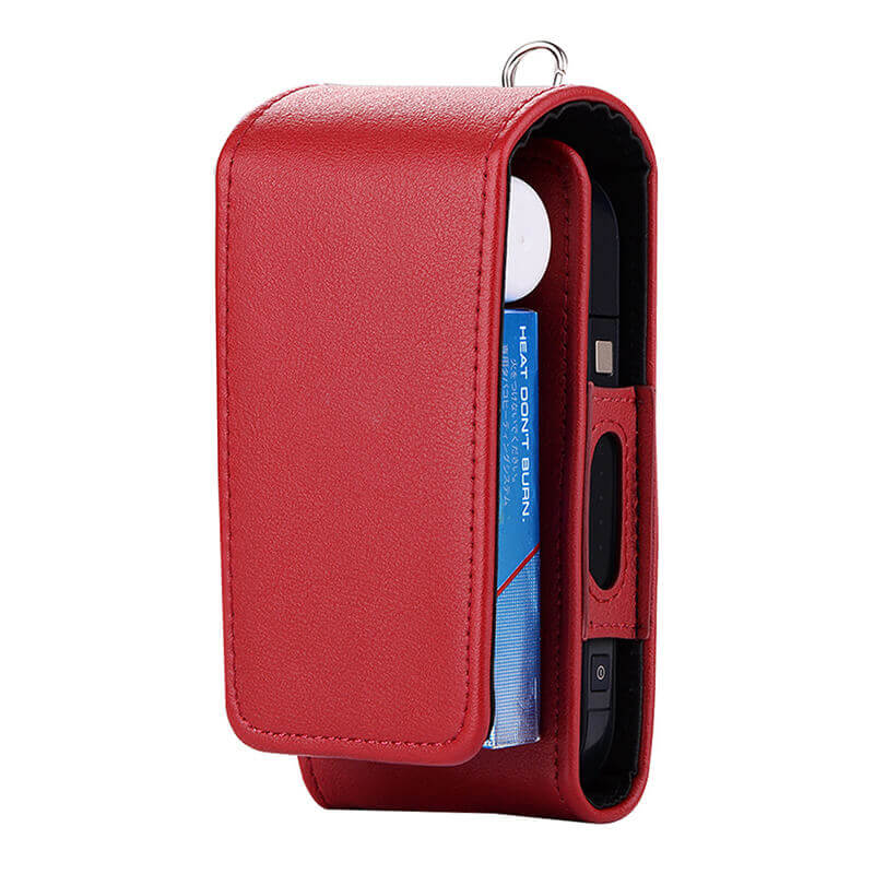 IQOS Holder Bag 4 - Mini PU Leather Zipper Pocket Slim Wallet