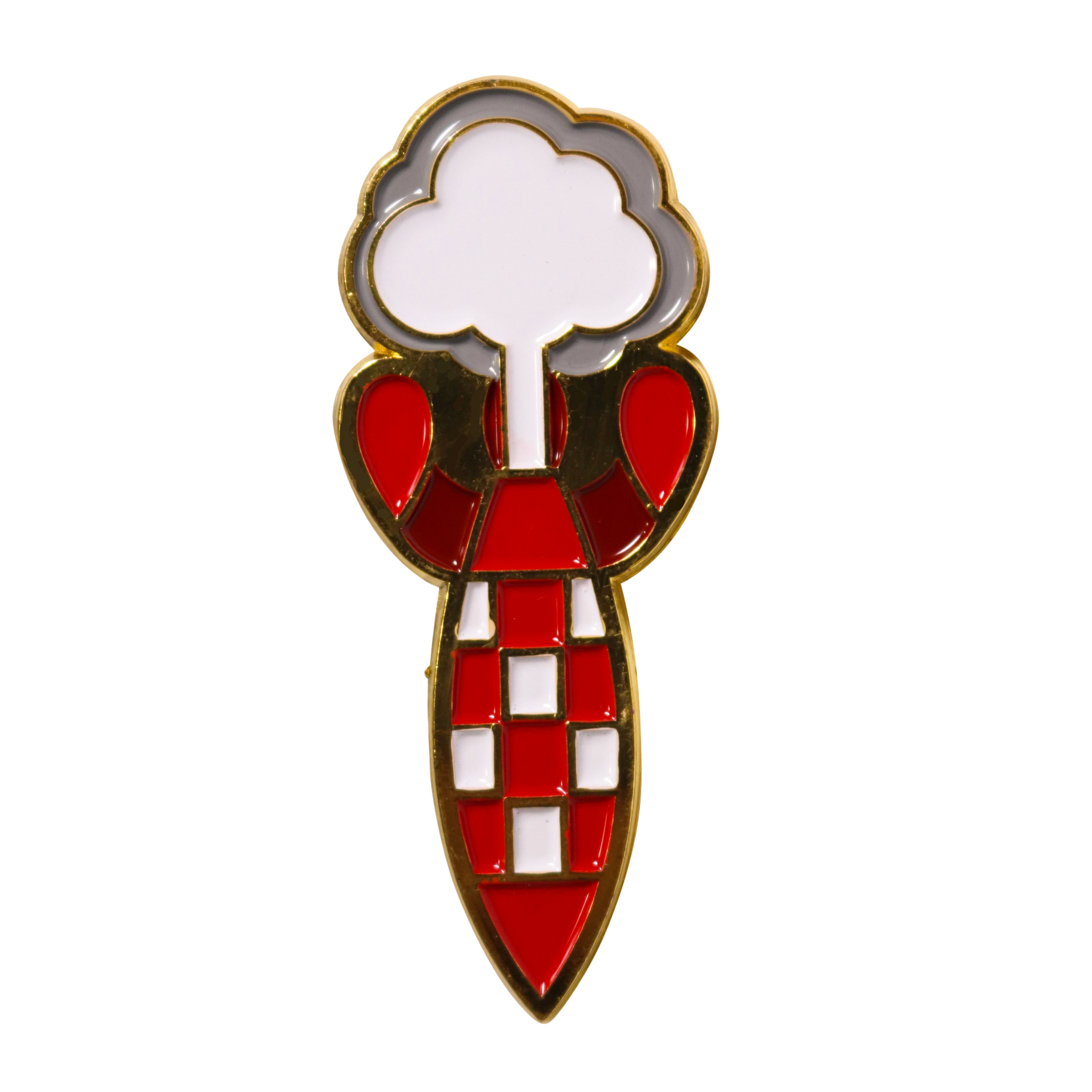 15 - Custom gold plating soft enamel badge pin, metal lapel pin badge